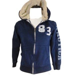 NAUTICA Boys Hooded Sweatshirt Jacket Sz M…